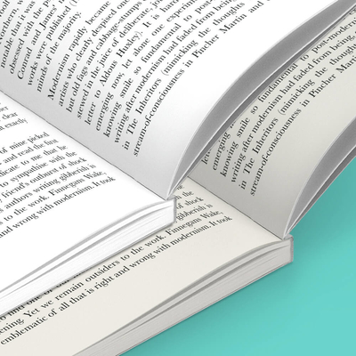 كتاب غلاف عادي مخصص طباعة كتب Softcover مع تجليد مثالي