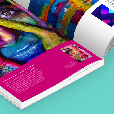 كتاب غلاف عادي مخصص طباعة كتب Softcover مع تجليد مثالي