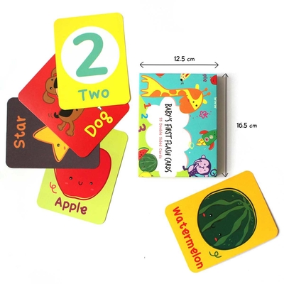 100٪ FSC Paper Custom Flash Card OEM Yoga Cards للبالغين