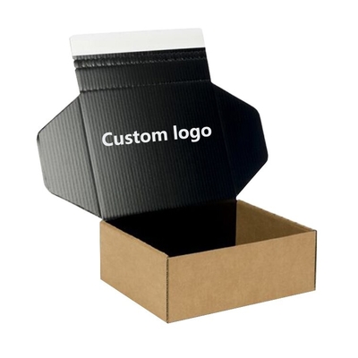 Pantone Color Mailer Shipping Box اللامع مات التصفيح صناديق البريد الملونة