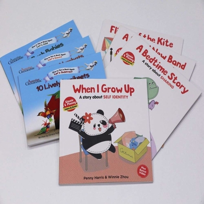ISO9001 Gigo Kids Book طباعة غلاف فني كتب الأطفال الإنجليزية