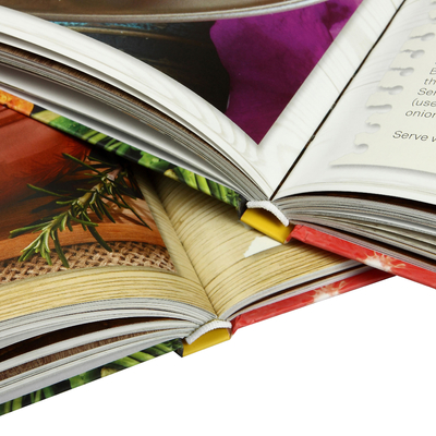 طباعة غلاف كتاب مخصص للعائلة طباعة كتاب وصفات الطبخ المفضل