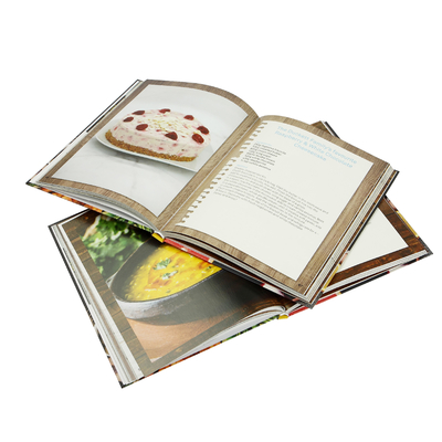 طباعة غلاف كتاب مخصص للعائلة طباعة كتاب وصفات الطبخ المفضل