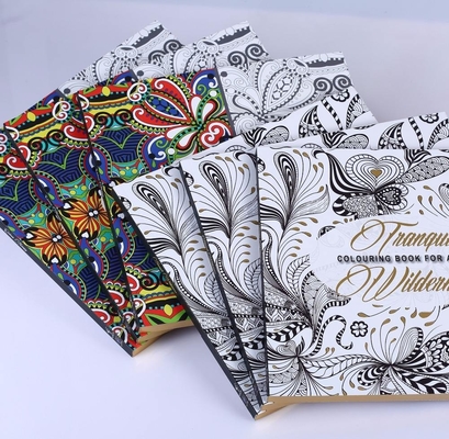 كتاب تعليمي لولبي ملزم 128gsm 140gsm 157gsm غلاف عادي الطباعة