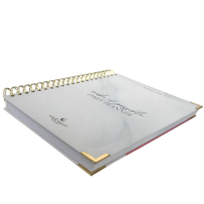 A6 غلاف دفتر ملاحظات حلزوني طباعة كتاب تمرين طباعة OEM ODM