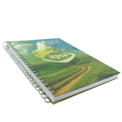 A6 غلاف دفتر ملاحظات حلزوني طباعة كتاب تمرين طباعة OEM ODM