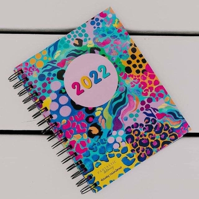دفتر مخصص دوامة طباعة Kawaii Kraft Stationary Notepad