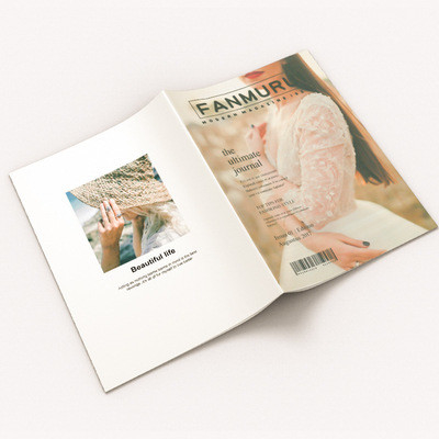 طباعة مجلة كتالوج A3 A4 A5 A6 طباعة كتاب مجلة Softcover حسب الطلب