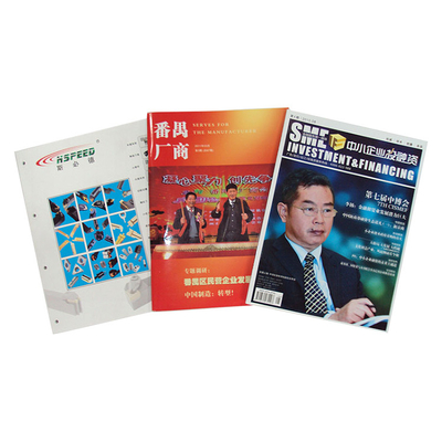 بسيطة ركوب المسامير غلاف عادي طباعة كتاب FSC SGS خدمات طباعة كتاب أوفست
