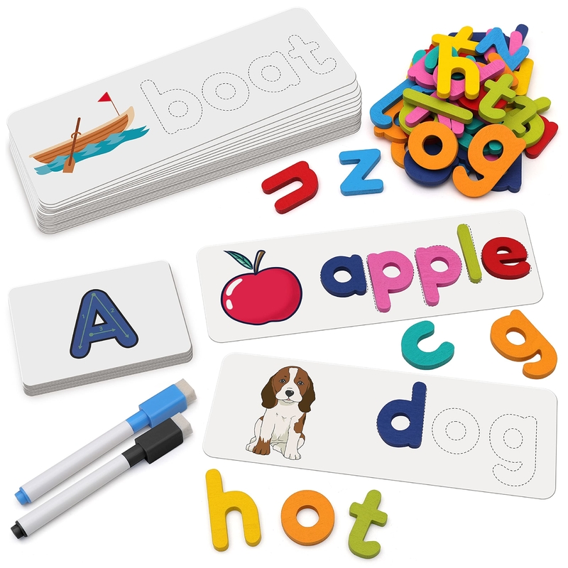 CMYK Color Educational Custom Flash Card Memory Sight Words للأطفال